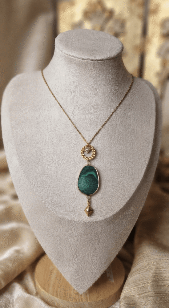 malachite Collier Aura Malachite