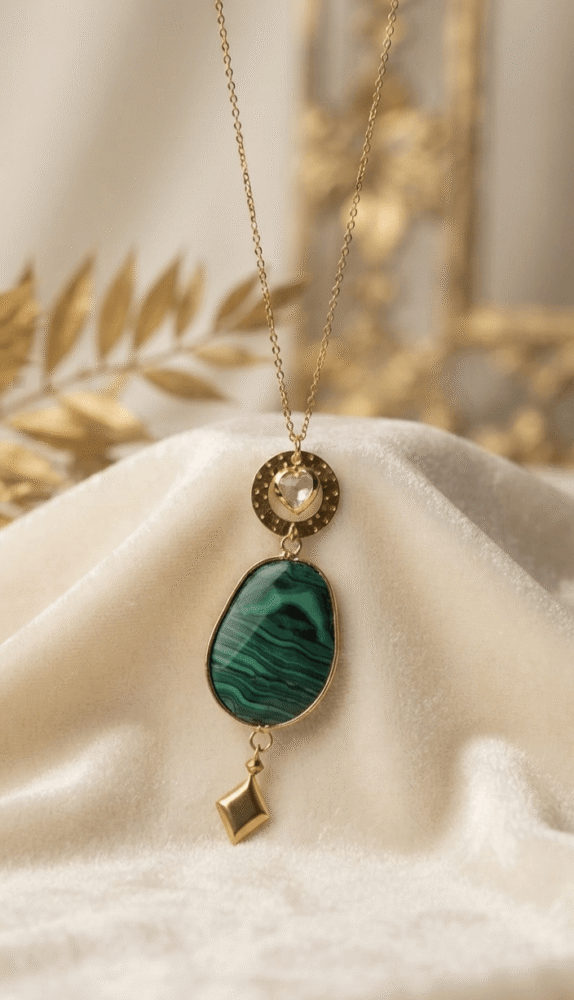 malachite Collier Aura Malachite