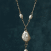 perles d'eau douce Collier Aura Nacrée