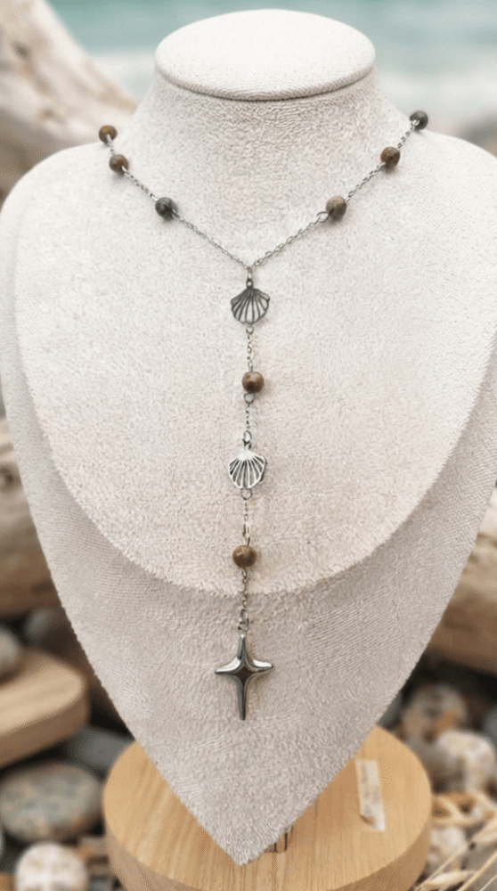 Unakite Collier Terre & Sagesse