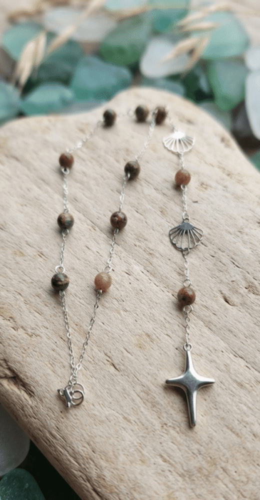 Unakite Collier Terre & Sagesse