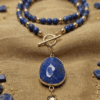 Collier 2-en-1 Modulable - Bleu Céleste