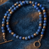 Collier 2-en-1 Modulable - Bleu Céleste