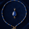 Collier 2-en-1 Modulable - Bleu Céleste