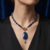Collier 2-en-1 Modulable - Bleu Céleste
