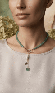 Collier Vert Tendre