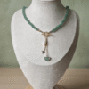 Aventurine Collier Vert Tendre