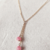 Rhodochrosite Collier Y Aura Rose