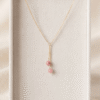 Rhodochrosite Collier Y Aura Rose