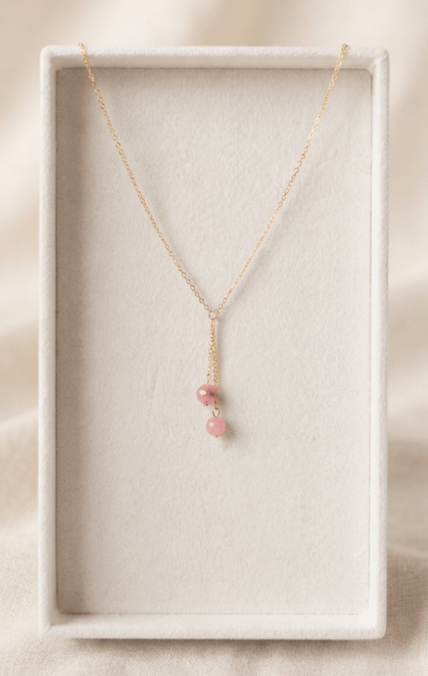 Rhodochrosite Collier Y Aura Rose