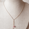 Rhodochrosite Collier Y Aura Rose