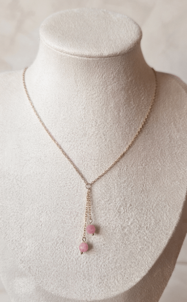 Rhodochrosite Collier Y Aura Rose
