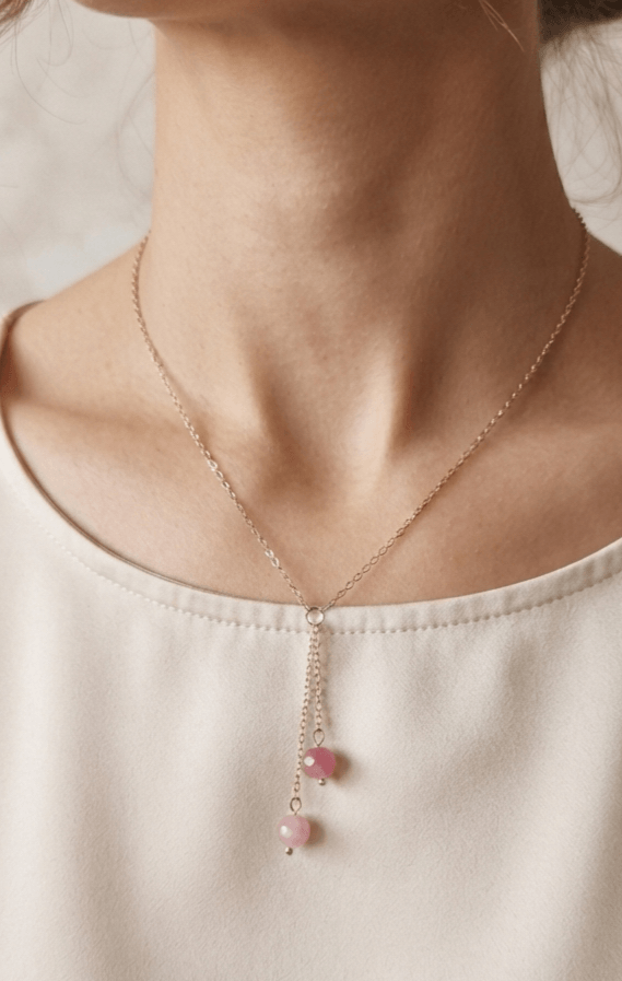 Rhodochrosite Collier Y Aura Rose