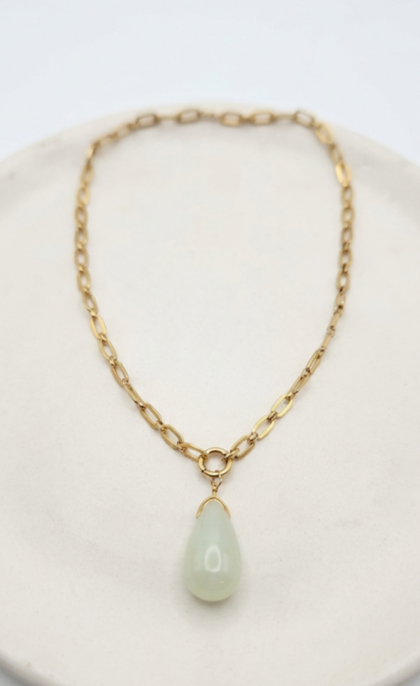 Jade de chine L'Incontournable Goutte d'Opalescence