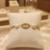 perles d'eau douce Bracelet Odyssée Dorée