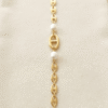 perles d'eau douce Bracelet Odyssée Dorée