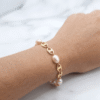 perles d'eau douce Bracelet Odyssée Dorée