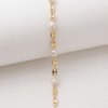 perles d'eau douce Bracelet Odyssée Dorée