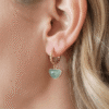 Boucles d'oreilles Oasis Verte