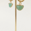 Boucles d'oreilles Oasis Verte