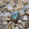 Labradorite Bracelet Bouclier Mystique