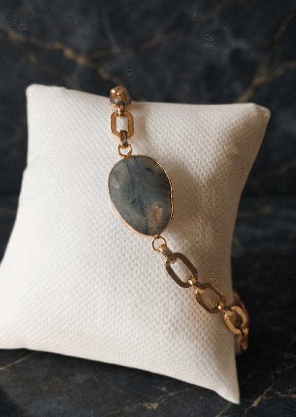 Labradorite Bracelet Bouclier Mystique