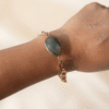 Labradorite Bracelet Bouclier Mystique