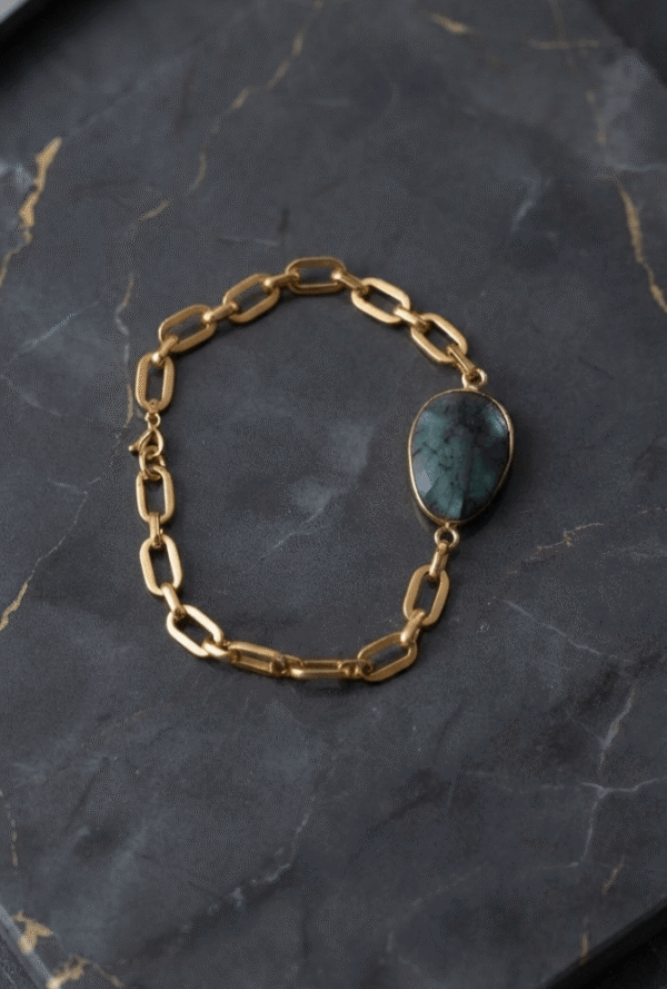 Labradorite Bracelet Bouclier Mystique