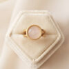 quartz rose Bague Quartz Rose