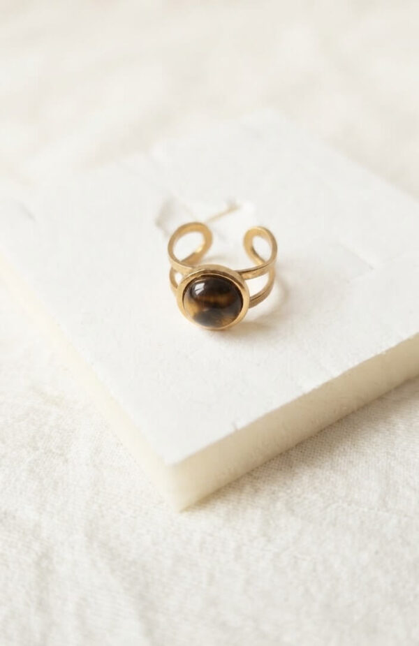 Oeil de Tigre Bague Œil de Tigre