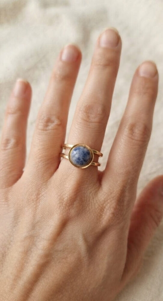 sodalite Bague Sodalite