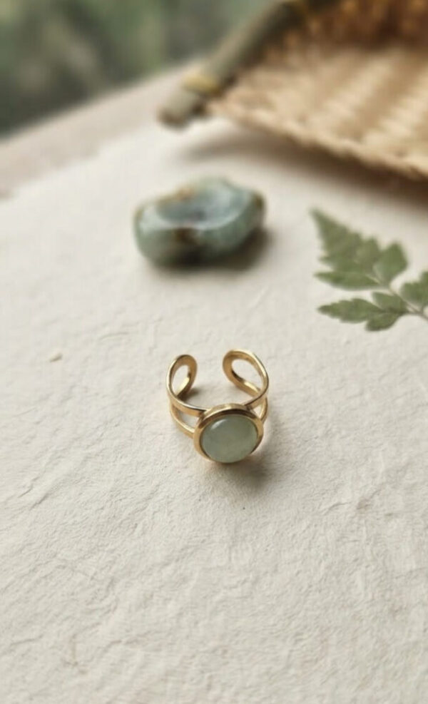 Aventurine Bague Aventurine