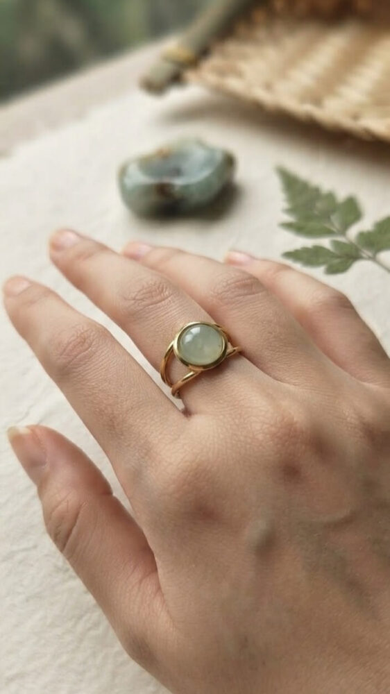 Aventurine Bague Aventurine