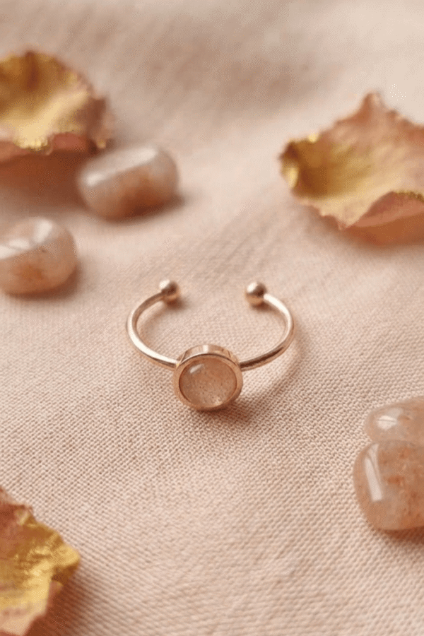 Pierre de Soleil Bague Pierre de Soleil