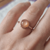 Pierre de Soleil Bague Pierre de Soleil