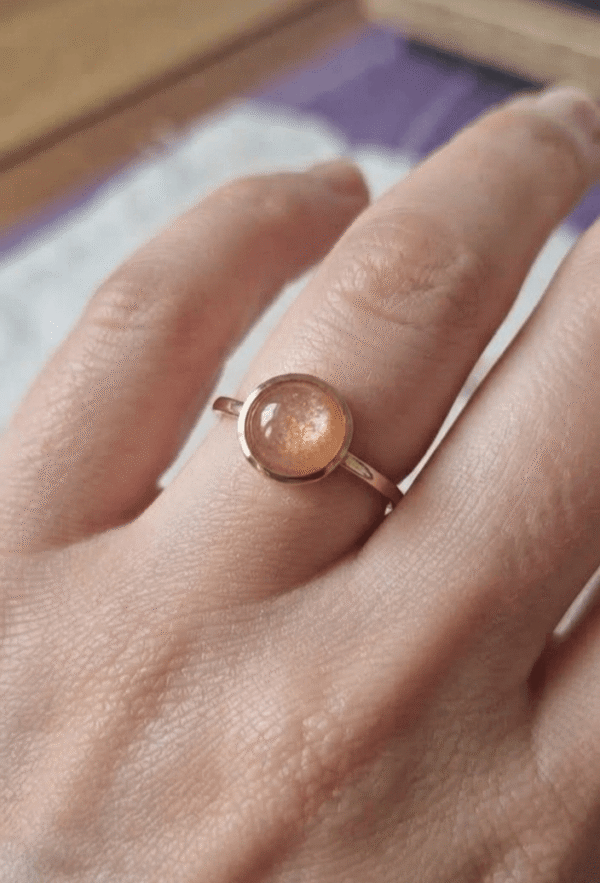 Pierre de Soleil Bague Pierre de Soleil