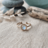 péristérite Bague Péristerite