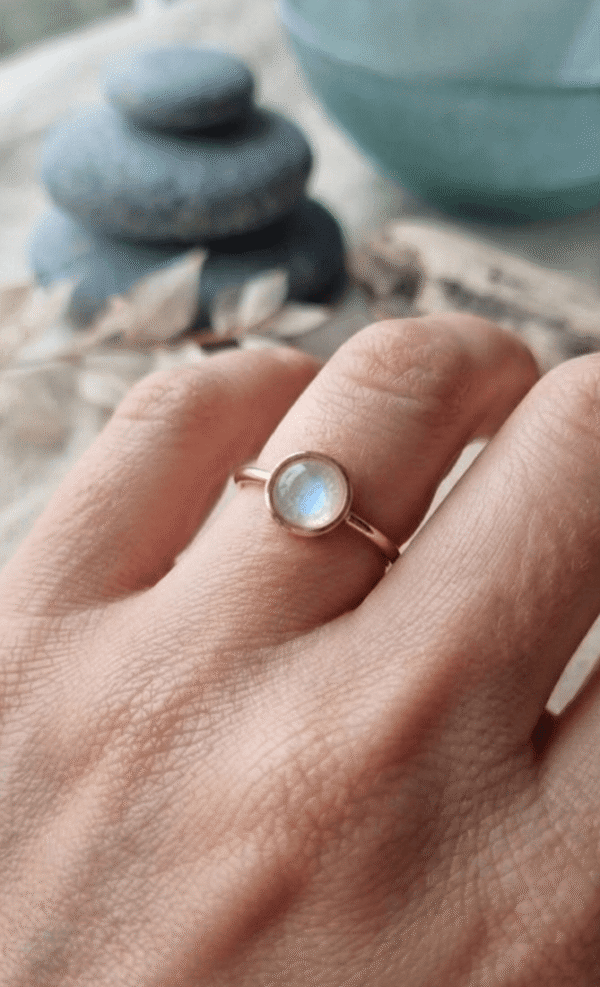 péristérite Bague Péristerite