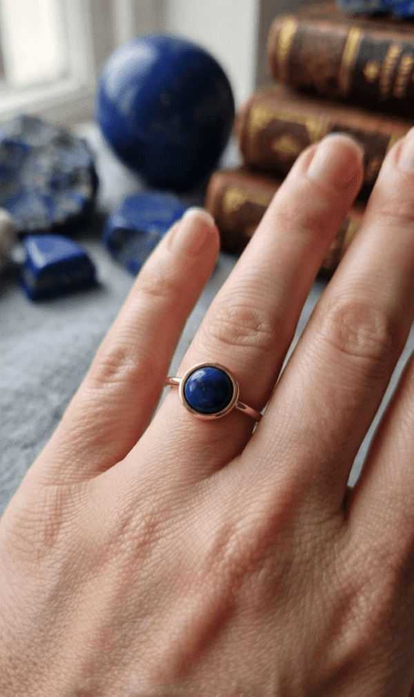 Lapis Lzuli Bague Lapis Lazuli