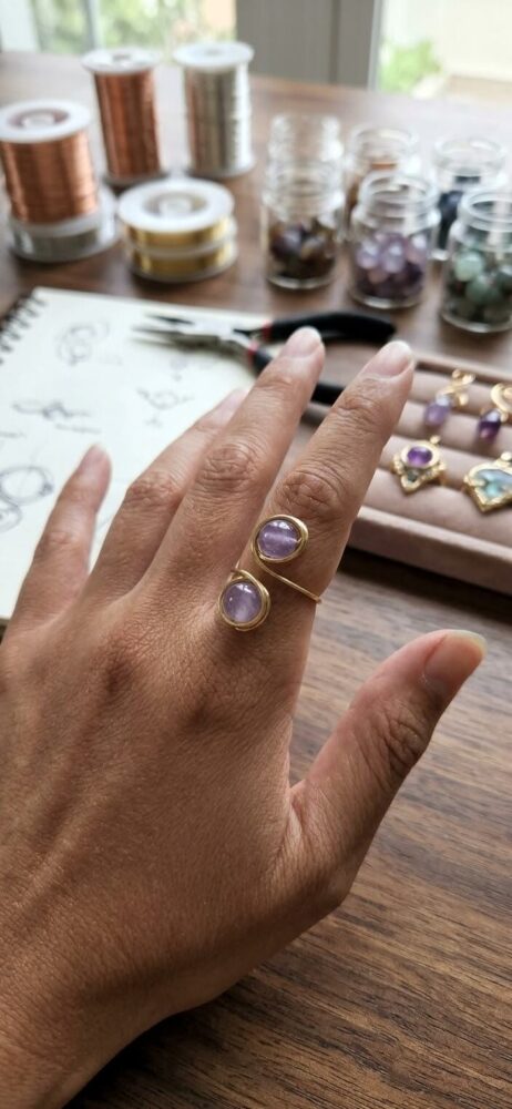 1792655586991 Bague Serenity Améthyste – Douceur & Sérénité
