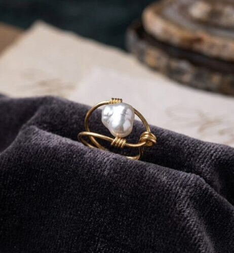 Bague Pearl Épure – Perle d'Eau Douce