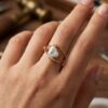 Bague Pearl Épure – Perle d'Eau Douce