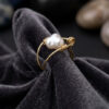 Bague Pearl Épure – Perle d'Eau Douce