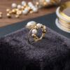 1792657295634 Bague Éclat Harmonie – Perle, Howlite