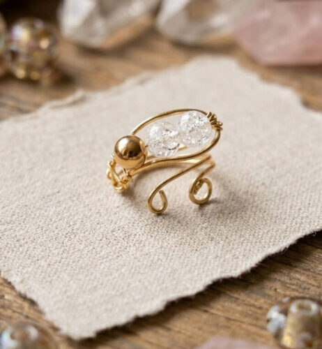 Bague Cristal Pur – Cristal de Roche