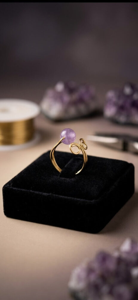 1792675576881 Bague Éclat Mystique – Améthyste