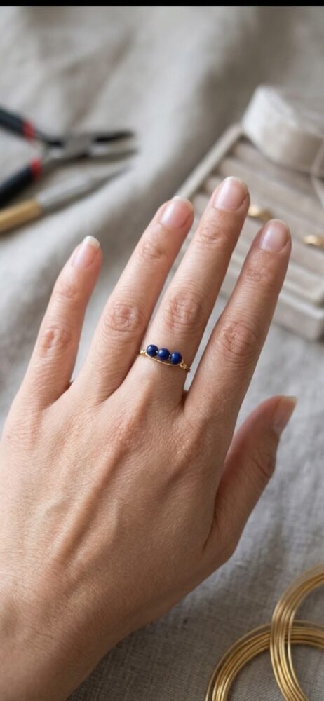 Bague Bleu Impérial – Lapis-Lazuli