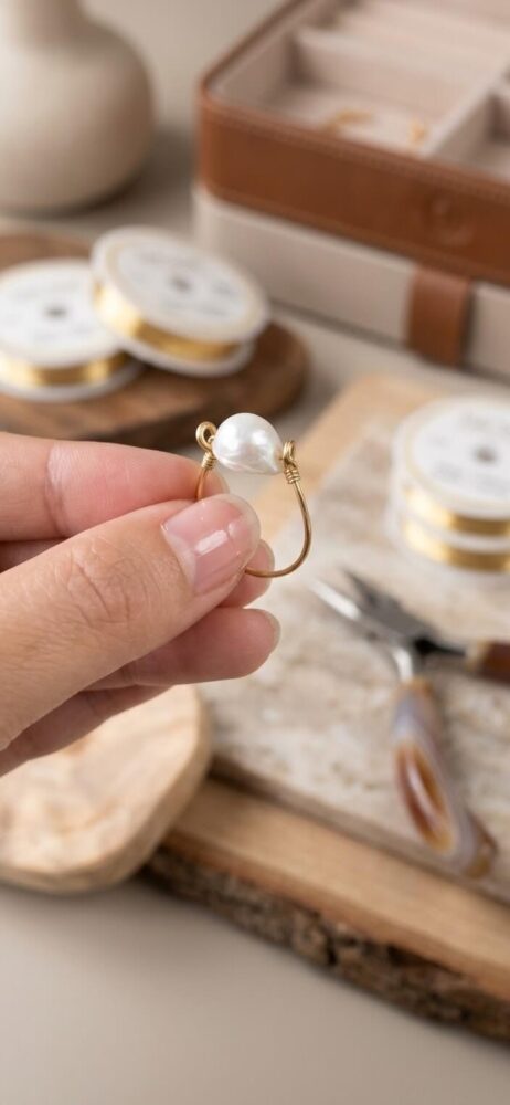 1792676273803 Bague Perle Solitaire – Perle d'Eau Douce