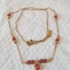 Collier Cornaline