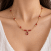 Collier Cornaline